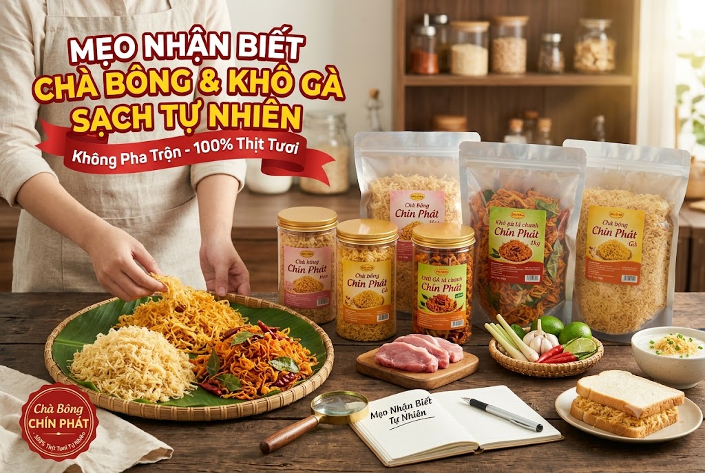 cách nhận biết chà bông